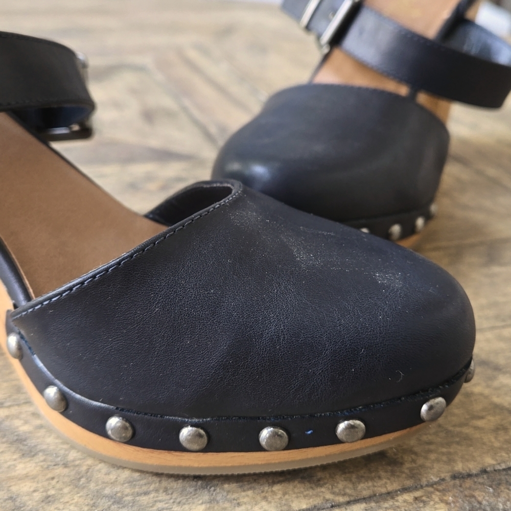 Revel Studded Platform Mule/Clog Block Heeled Sho… - image 2